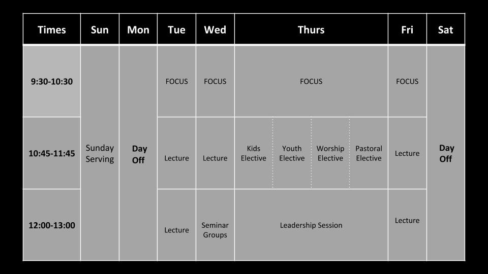 College TImetable